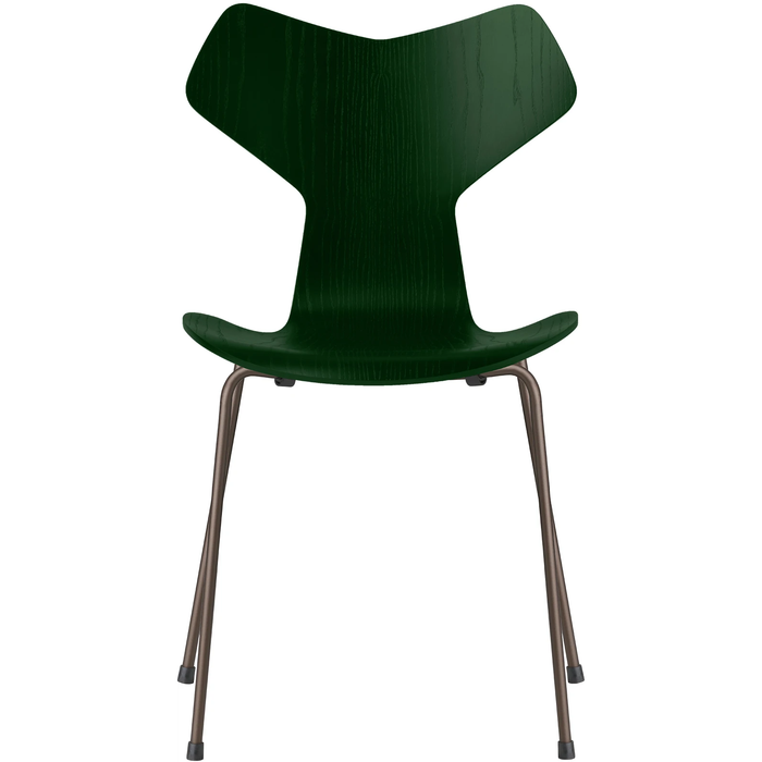 Photo of 3130 Grand Prix Chair | Ash Veneer | Brown Bronze Base