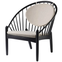 Poul M. Volther Armchair - J166 Jørna - Black/beige