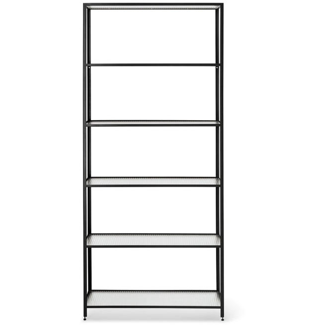 Photo of Haze Bookcase - Reeded Glas