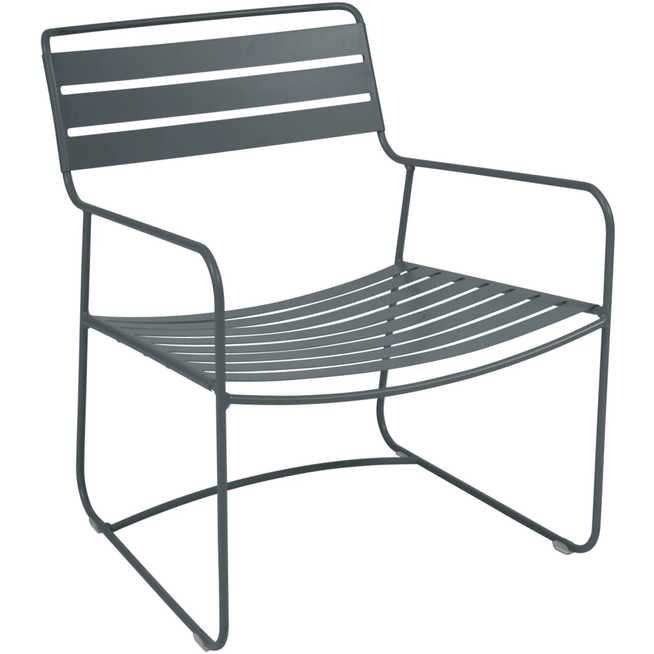 Photo of Surprising Armchair, Storm Grey - Outdoor dining chairs - Harald Guggenbichler - Grey - Metal