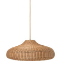 Thumbnail photo of Braided Lampshade - Lampeskærm - Disc - Natural - Ø49,5 X H20 Cm