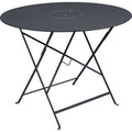 Thumbnail photo of Floréal Table Ø 96 cm, Anthracite - Outdoor dining table - Grey - Metal