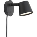 Thumbnail photo of Tip Wall Lamp Grey - Bedside lamps - Jens Fager - Grey