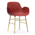 Thumbnail photo of Form Armchair Steel - Spisebordsstol - Brass /