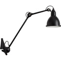 No. 222 Wall Lamp From Lampe Gras (Black Frame