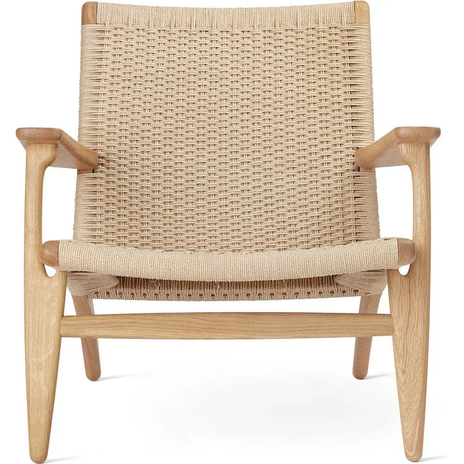 Photo of CH25 Lounge Chair - Oiled Oak