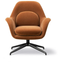 Swoon Lounge Petit Chair Swivel Base 1776