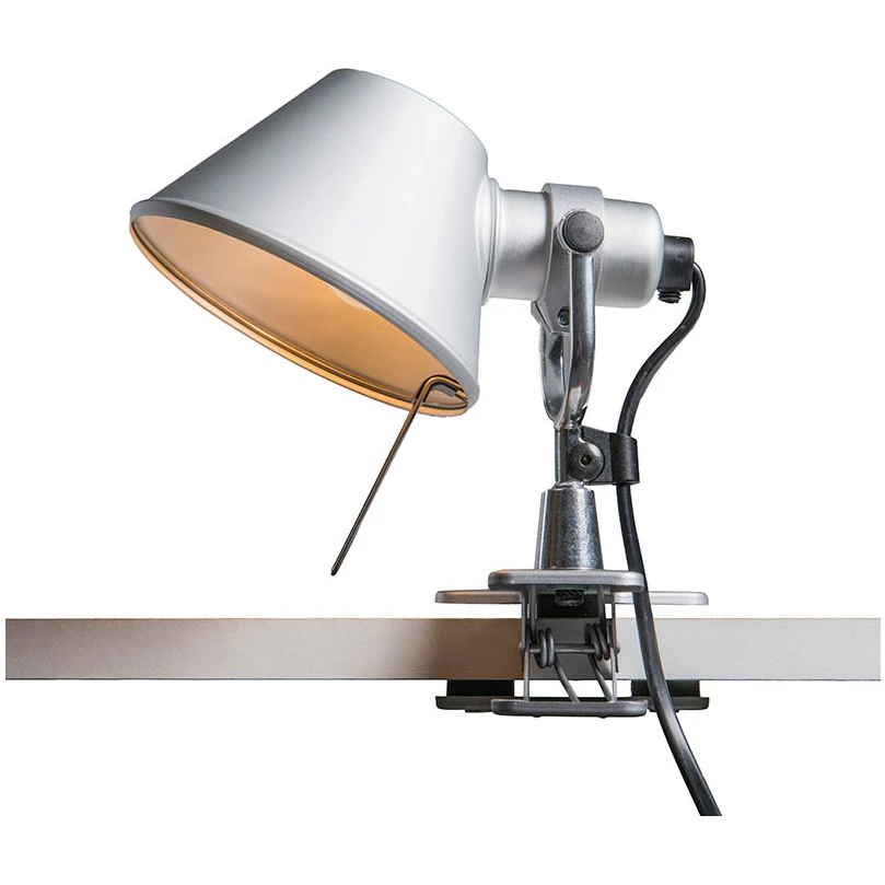 Tolomeo Micro Pinza Led Wall Lamp Aluminium