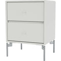 Thumbnail photo of Drift Drawer Module - Nordic / Matt Chrome Legs - Bedside Table - Mdf