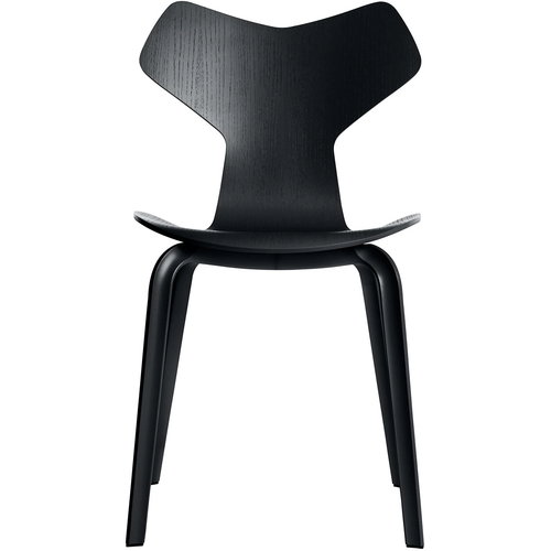 Photo of 4130 Grand Prix, Black Ash veneer - Arne Jacobsen - Black - Metal/wood