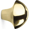 Thumbnail photo of Mushroom Hook - Knager - Brass - W3,8 X H3,8 X D3,5 Cm