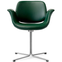 Flamingo Chair 3381 By Foersom & Hiort-lorenzen - Spisebordsstol - Max 93 Indian Red / Stainless Steel - W68 X D63 X H80 X Sh45 Cm
