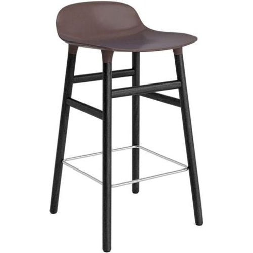 Photo of Form Bar Stool 65 Cm Black Oak