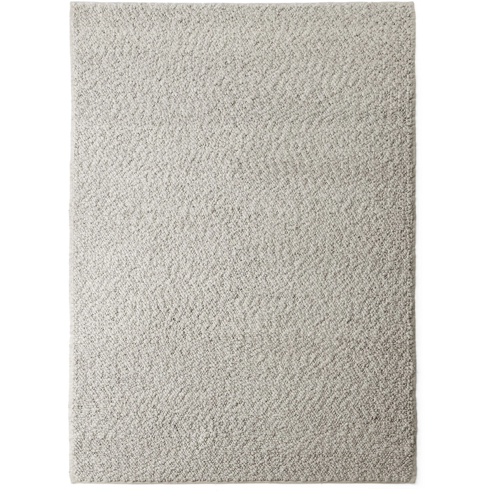 Photo of Gravel Rug Grey 200x300 - Solid Coloured Rugs - Nina Bruun - Grey
