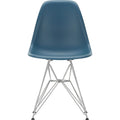 Eames Plastic Chair Dsr - 83 Sea Blue/chrome Base - Matstolar - Charles & Ray Eames - Blå - Metall/plast