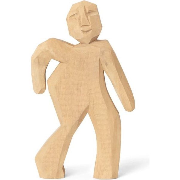 Photo of Victor Han - Figur - Victor Hand-carved Figure - Natural - W2.5 X D10.5 X H17 Cm