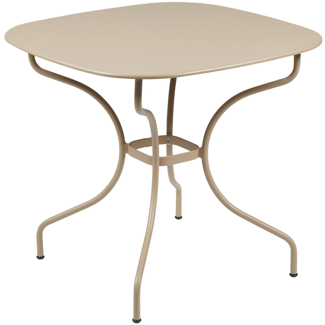 Photo of Opera+ Carronde Table 82 X 82, Nutmeg - Matbord Utomhus - Beige - Metall