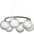 Thumbnail photo of Miira 6 Circular Chandelier Rock