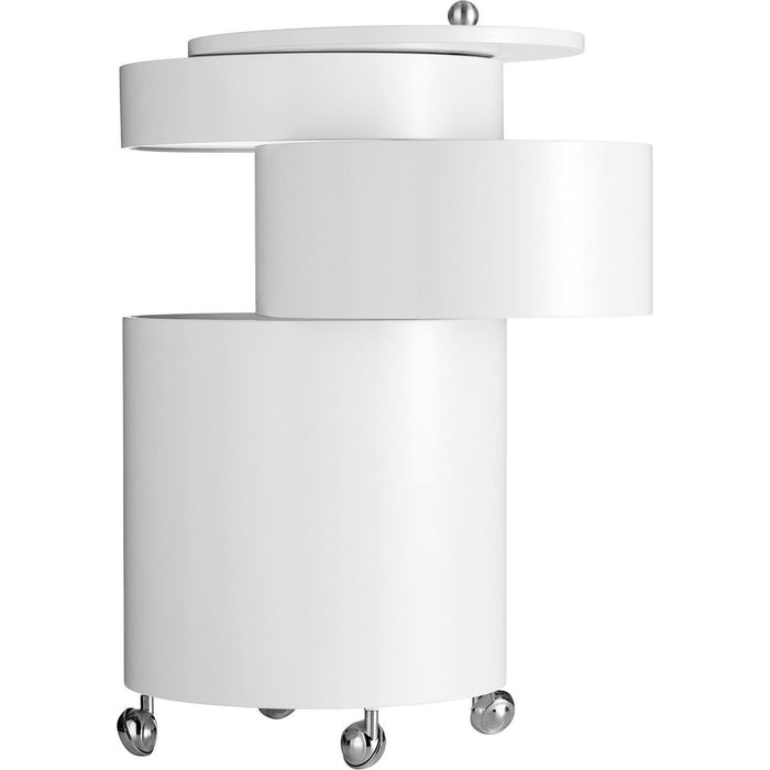 Photo of Barboy Storage - White - Moulded Painted Mdf - Side Table - Mdf/metal