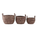 Thumbnail photo of Arran Brown / Red Baskets - Set of 3 Pieces