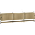 Thumbnail photo of String Wall Rack 75x30, Black, 2-pack - Shelving - Nils Strinning - Black - Metal