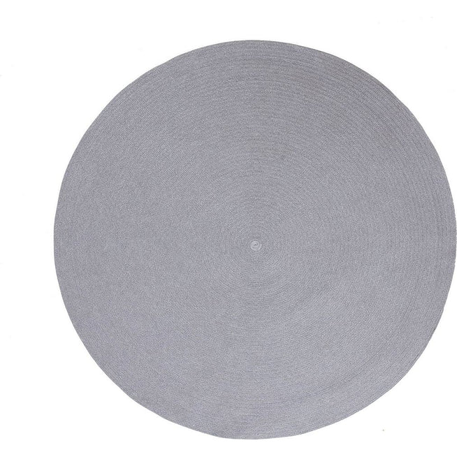 Photo of Circle Rug Round Light Grey