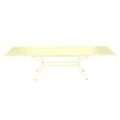 Thumbnail photo of Roman Table 200/300X100CM Frosted Lemon A6 - Matbord Utomahas - Gul - Metal