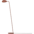 Leaf Floor Lamp, Copper Brown, incl. max 8w LED non-replaceable - Reading Lamps - Broberg & Ridderstråle - Brown
