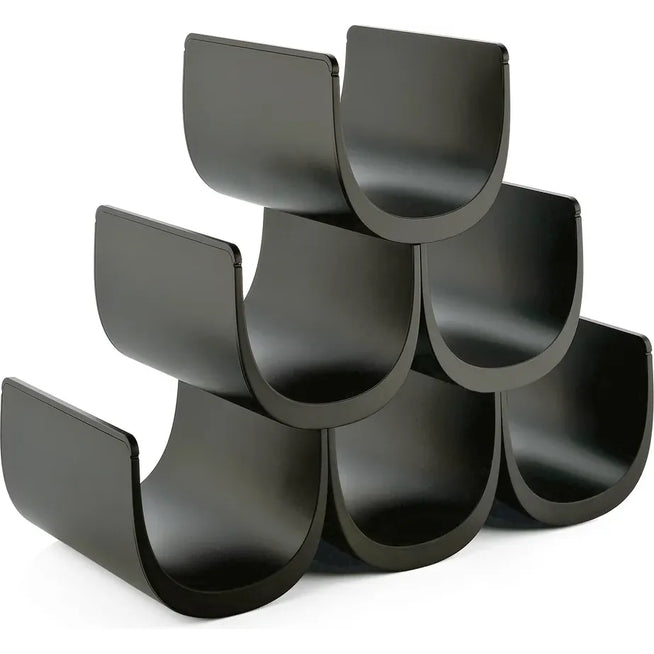 Photo of Noè - Wine Holder, Black - Ice Buckets and Wine Cooler - Giulio Lacchetti