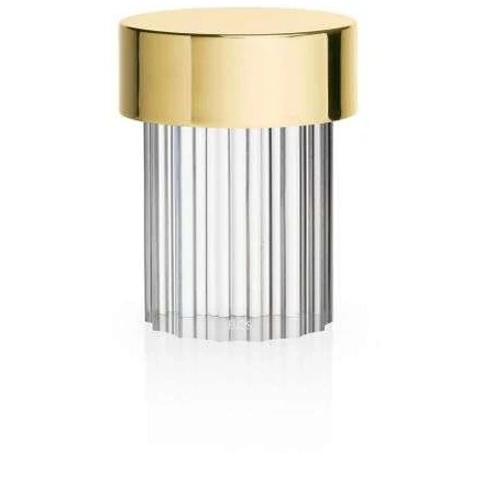 Photo of Last Order Fluted Portable Table Lamp Polished