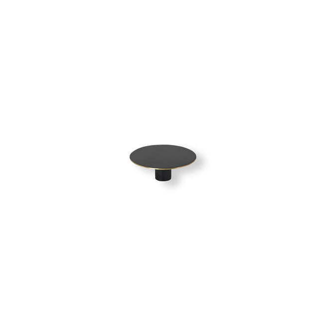 Photo of Brass Hooks - Knager - Black Brass W. Brass Edge