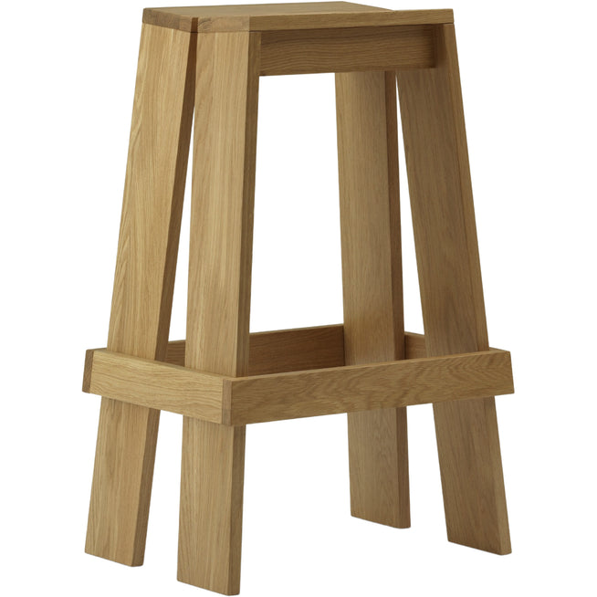 Photo of Let Barstool 75 cm Oak - Bar stools & bar stools - Aspect Office - Wood - Wood