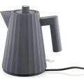 Thumbnail photo of Plisse Electric Kettle Small - Grey - Vattenkokare - Michele De Lucchi - Grå