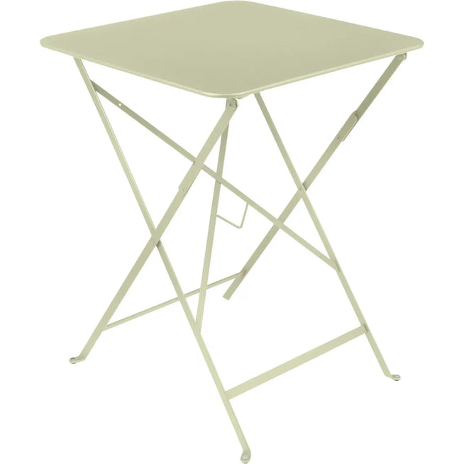 Photo of Bistro Table 57x57 cm Willow Green 65 - Garden Table - Green - Metal
