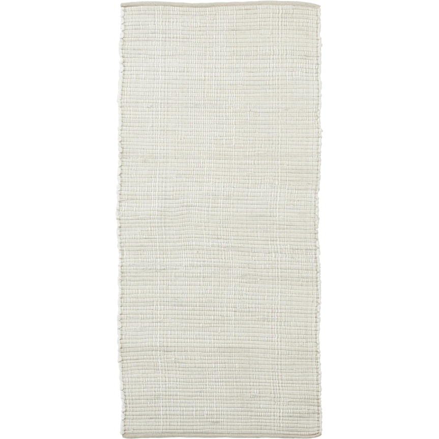 Chindi Rug - White 70x160cm