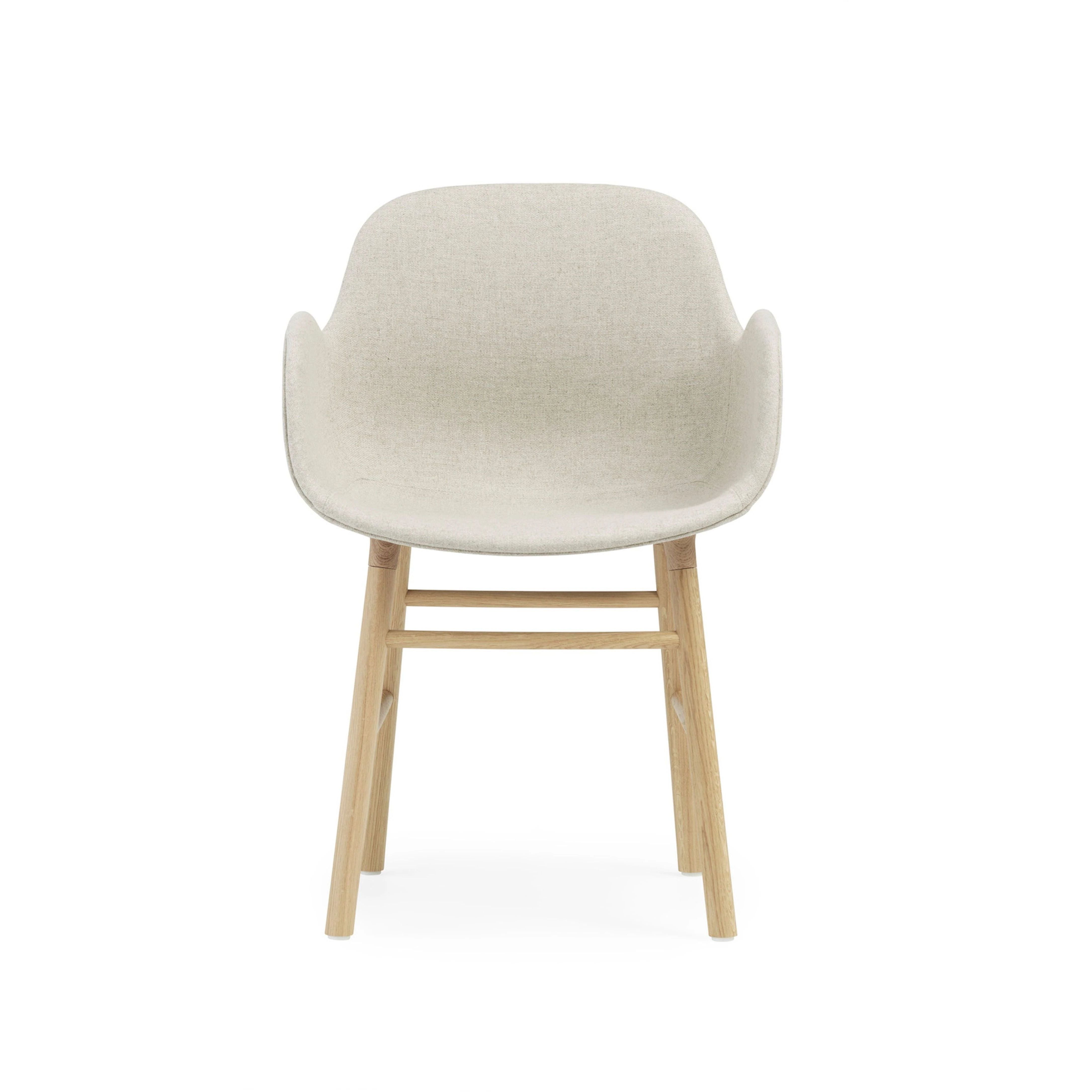 Form Armchair - Full Upholstery Wood