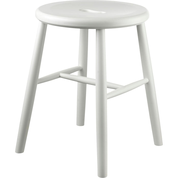 Photo of J27 Stool Beech White Painted
