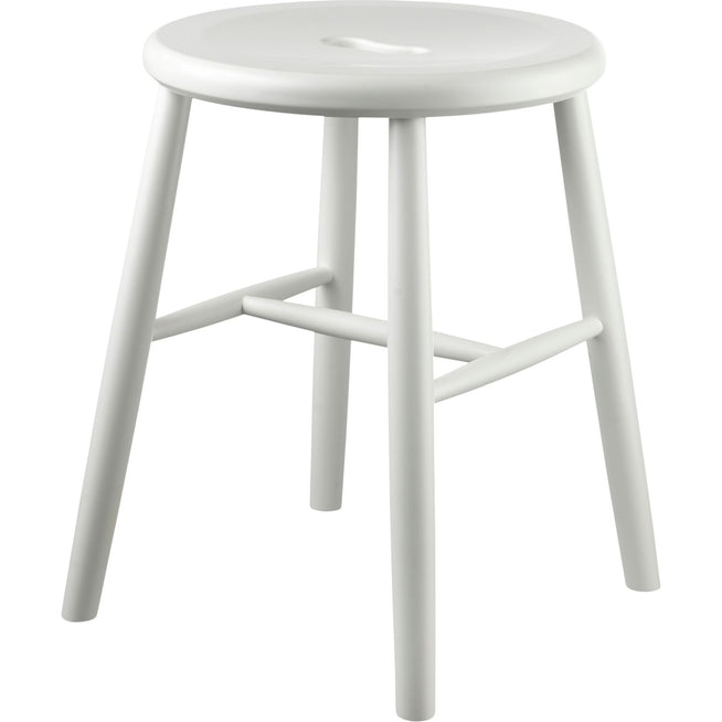 Photo of J27 Stool Beech White Painted