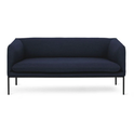 Turn Sofa / 2-seater - 2 Personers Sofa - Black - Fiord - Dark