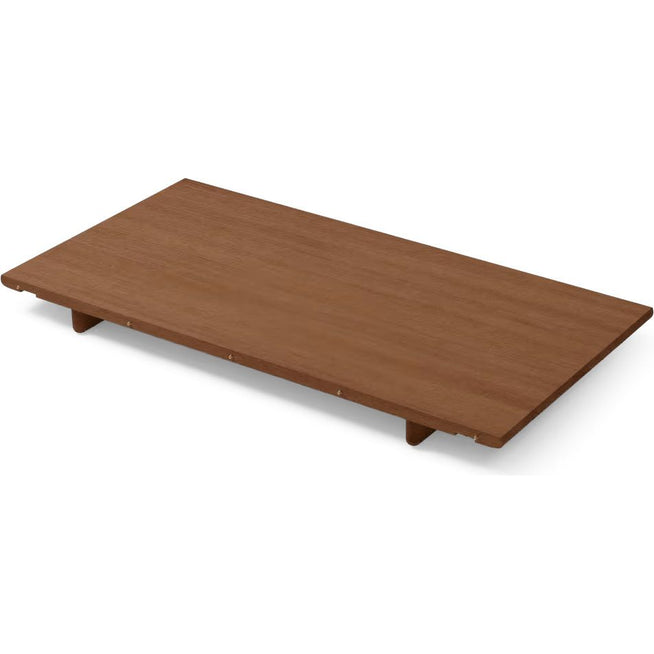 Photo of Carl Hansen - Ch338i Extension Board / Mahogany - Accessories Table - Hans J. Wegner - Brown