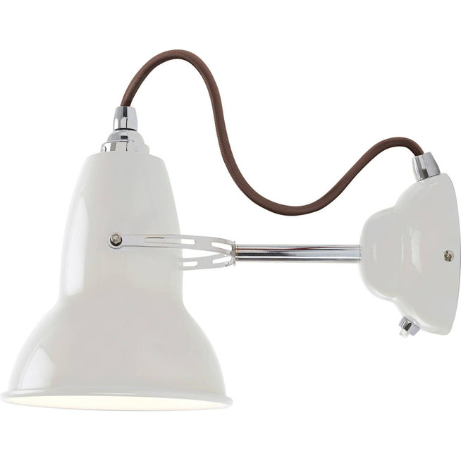 Photo of Original 1227 Wall Light Linen White - Bedside Lamps - George Carwardine - White