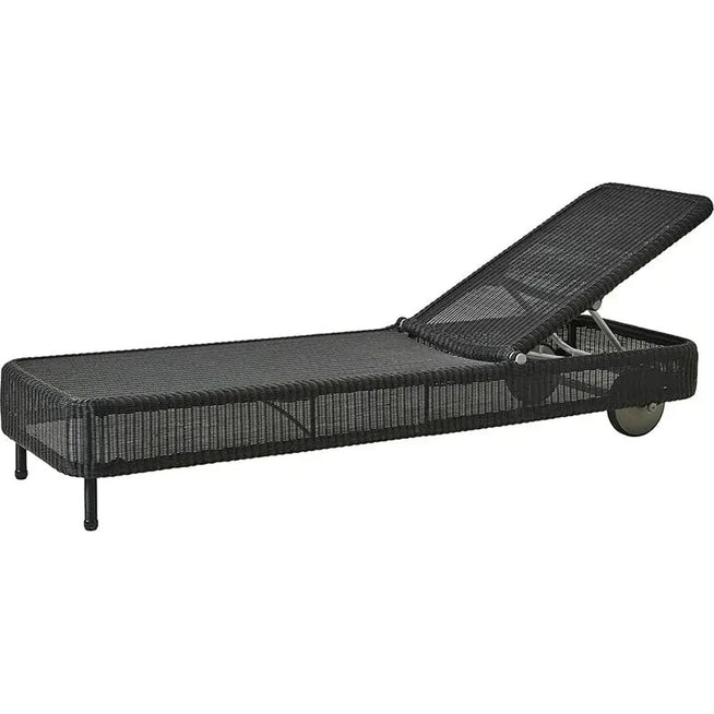 Photo of Presley Sun Lounger - Black, without cushion(s)
