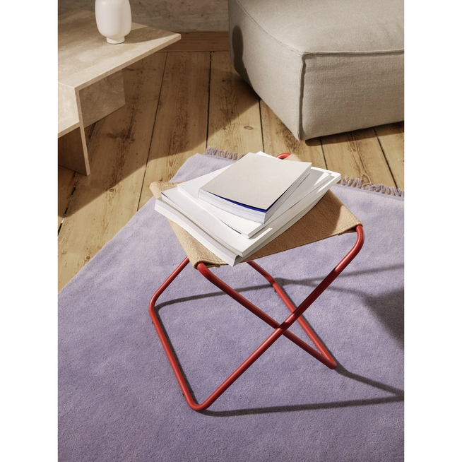 Photo of Desert Stool - Poppy Red/sand, Outdoor - Online Lagersalg