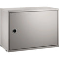 Thumbnail photo of String cabinet with door 58 x 30 x 42 cm, 1-p, beige - Storage cabinet - beige - mdf