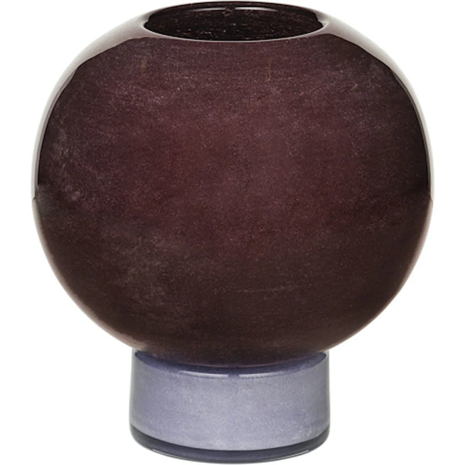 Photo of Mari Vase Glas Puce/orchid Hush - Ø20xh21cm