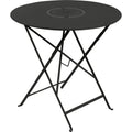 Thumbnail photo of Floréal Table Ø 77 Cm, Liquorice - Matbord Utomhus - Svart - Metall