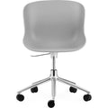 Thumbnail photo of Hyg Chair Swivel frame 5w Gas lift - Office chair - Seat: Grey / Frame: Aluminium - L: 72.5 x D: 72.5 x H: 78/92 x Sh: 38/52 cm