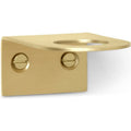 Thumbnail photo of Basho Wall Hanger - Knager - Brass - W5 X H3,2 X D7,3 Cm