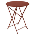 Thumbnail photo of Bistro Table Ø 60 cm - Red Ochre - Outdoor Side Table - Metal