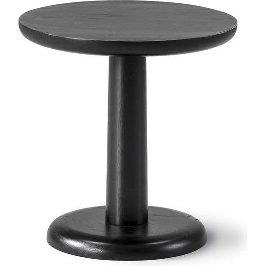 Photo of Pon Side Table Oak Black Lacquer